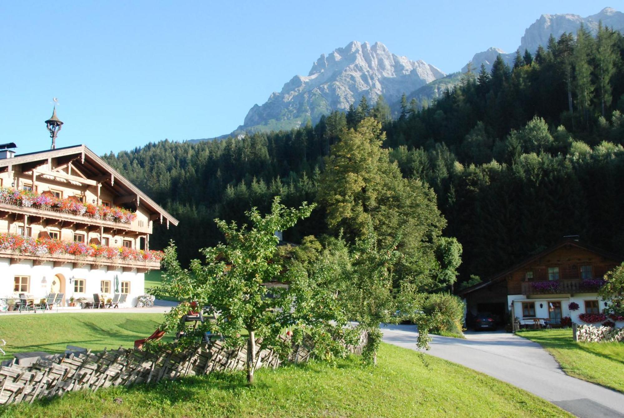 Villa Erbhof Hinterrain Leogang Esterno foto